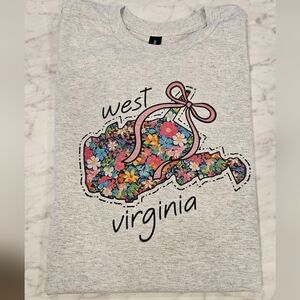 West Virginia Shirt Spring Flowers Cute Popular Tshirt Floral